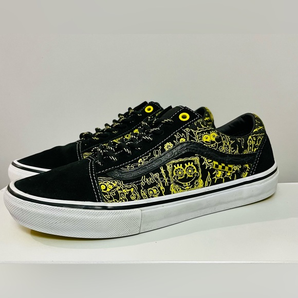 Vans x SpongeBob Old Skool Skate Shoes Men’s 9 - Picture 1 of 8
